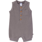 Baby Boys Medium Grey Sleeveless Romper rompers Modern Moments™ by Gerber® 