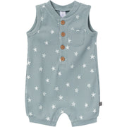 Baby Boys Medium Teal Starfish Sleeveless Romper rompers Modern Moments™ by Gerber® 