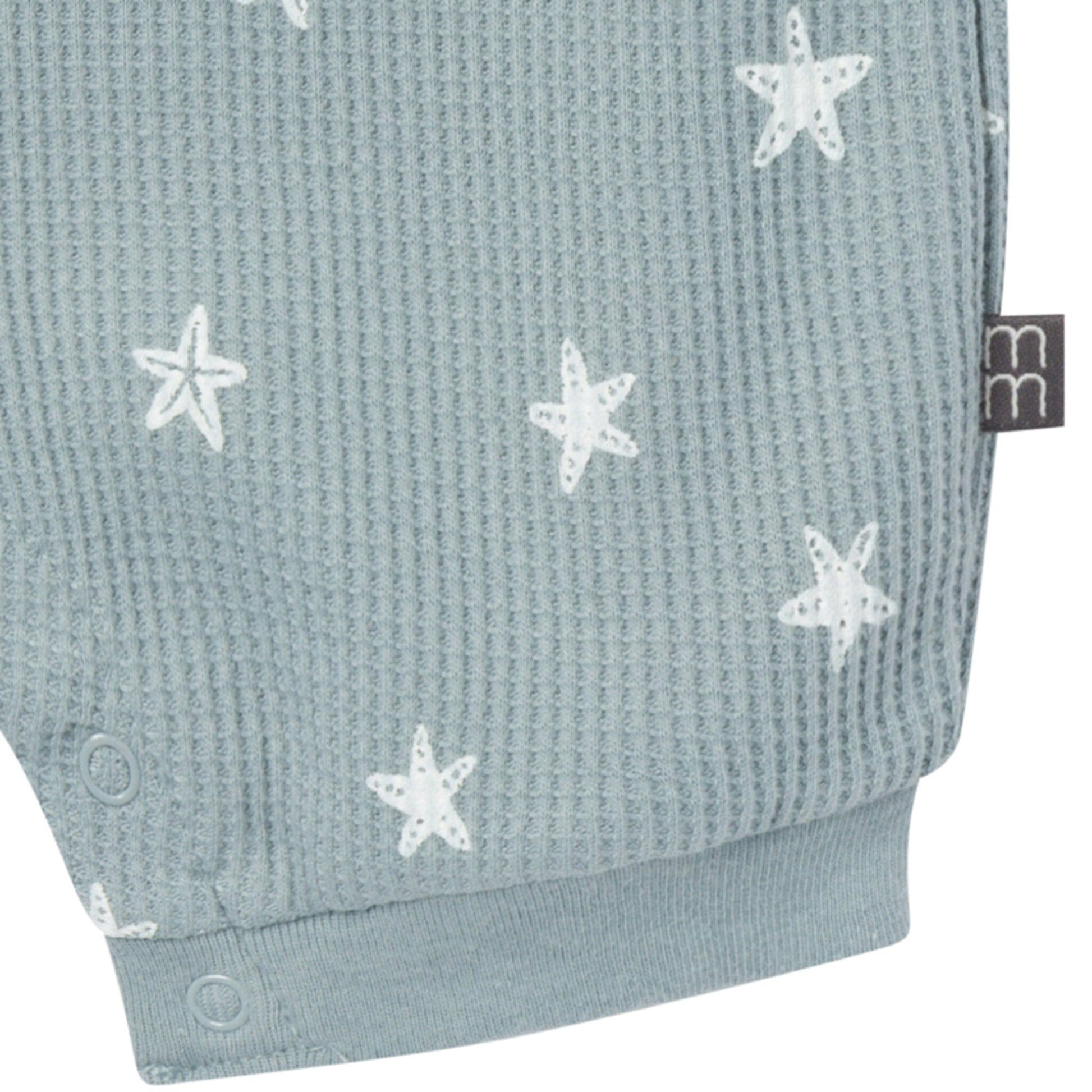 Baby Boys Medium Teal Starfish Sleeveless Romper rompers Modern Moments™ by Gerber® 