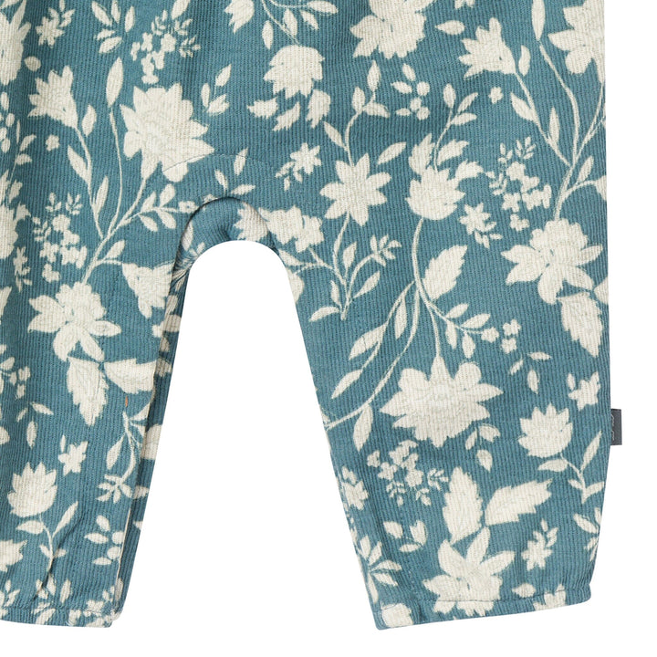 Baby Girls Heritage French Floral Ruffle Collar Romper Rompers Gerber® 