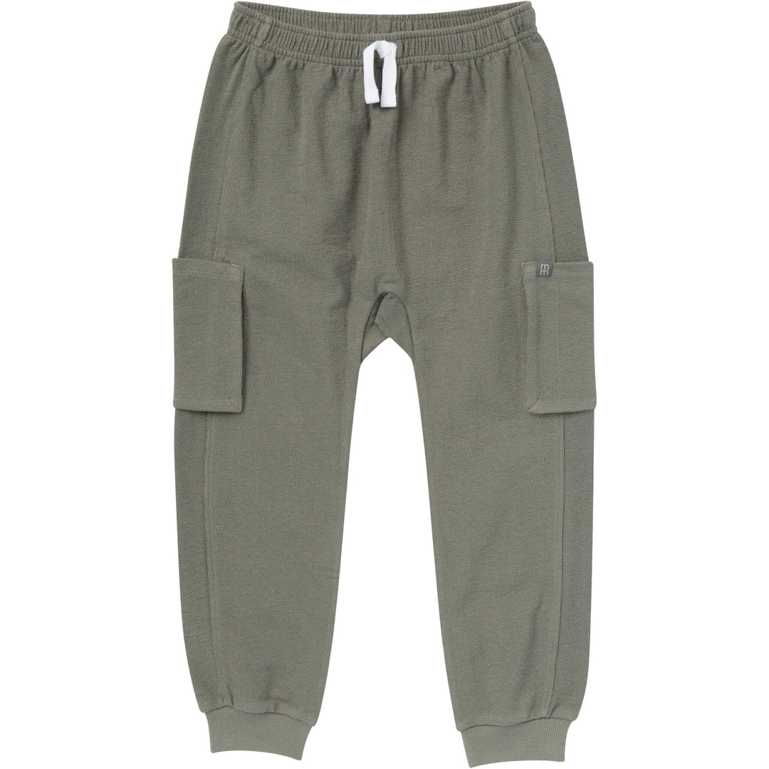 Baby Boys Green Sweatpant With Cargo Pockets Pants & Bottoms Modern Moments™ by Gerber® 