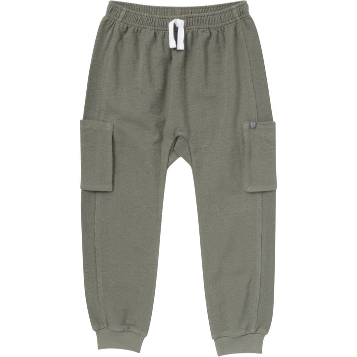 Baby Boys Green Sweatpant With Cargo Pockets Pants & Bottoms Modern Moments™ by Gerber® 