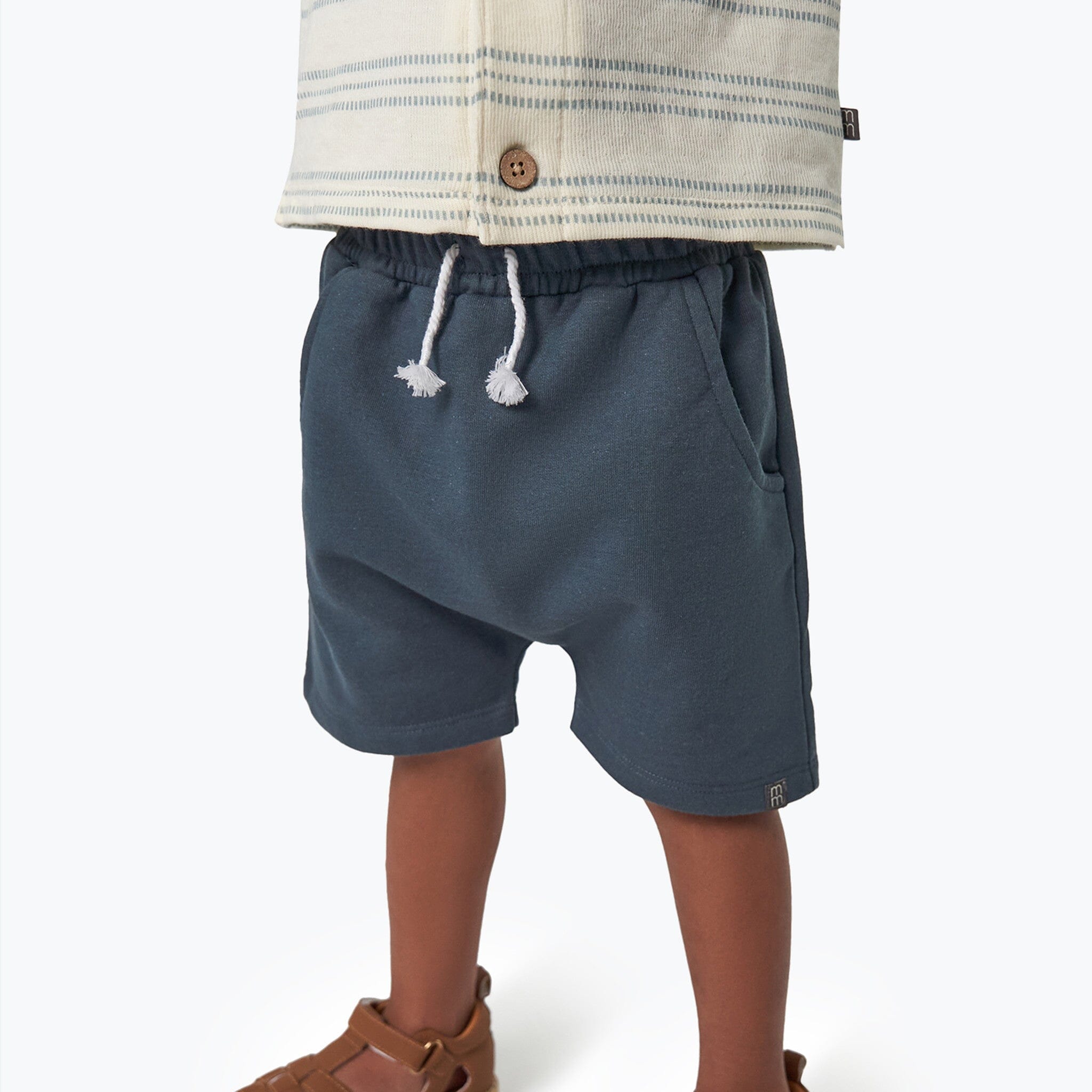 Infant & Toddler Boys Dark Blue Harem Shorts Pants & Bottoms Modern Moments™ by Gerber® 