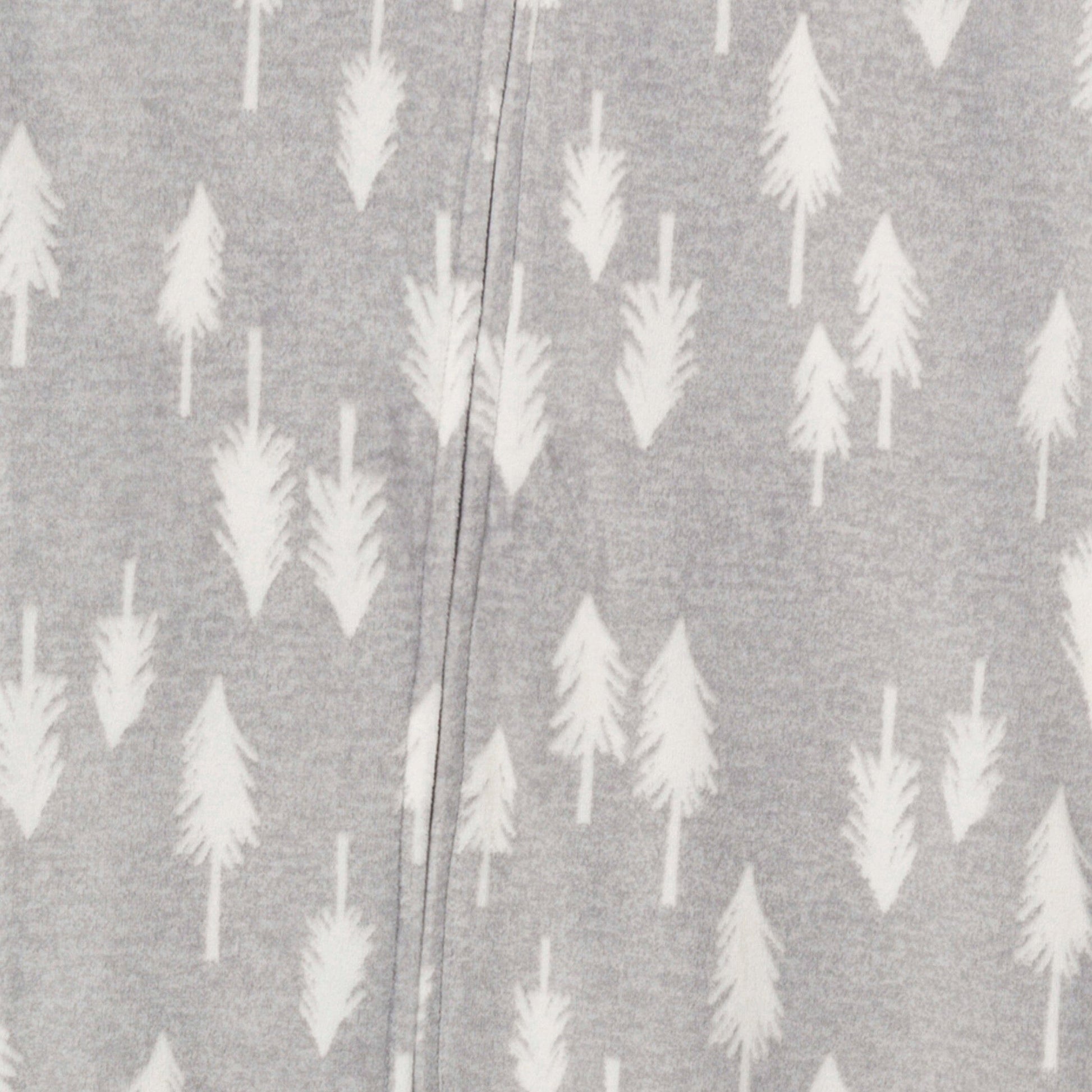 Infant and Toddler Boys Grey Heather Trees Blanket Sleeper
