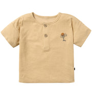Infant & Toddler Boys Light Tan Henley Top Tops Modern Moments™ by Gerber® 