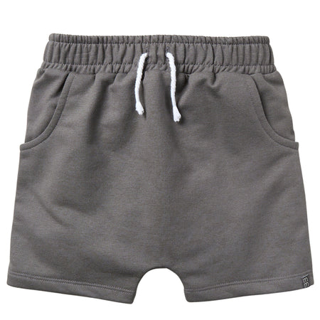 Infant & Toddler Boys Grey Harem Shorts