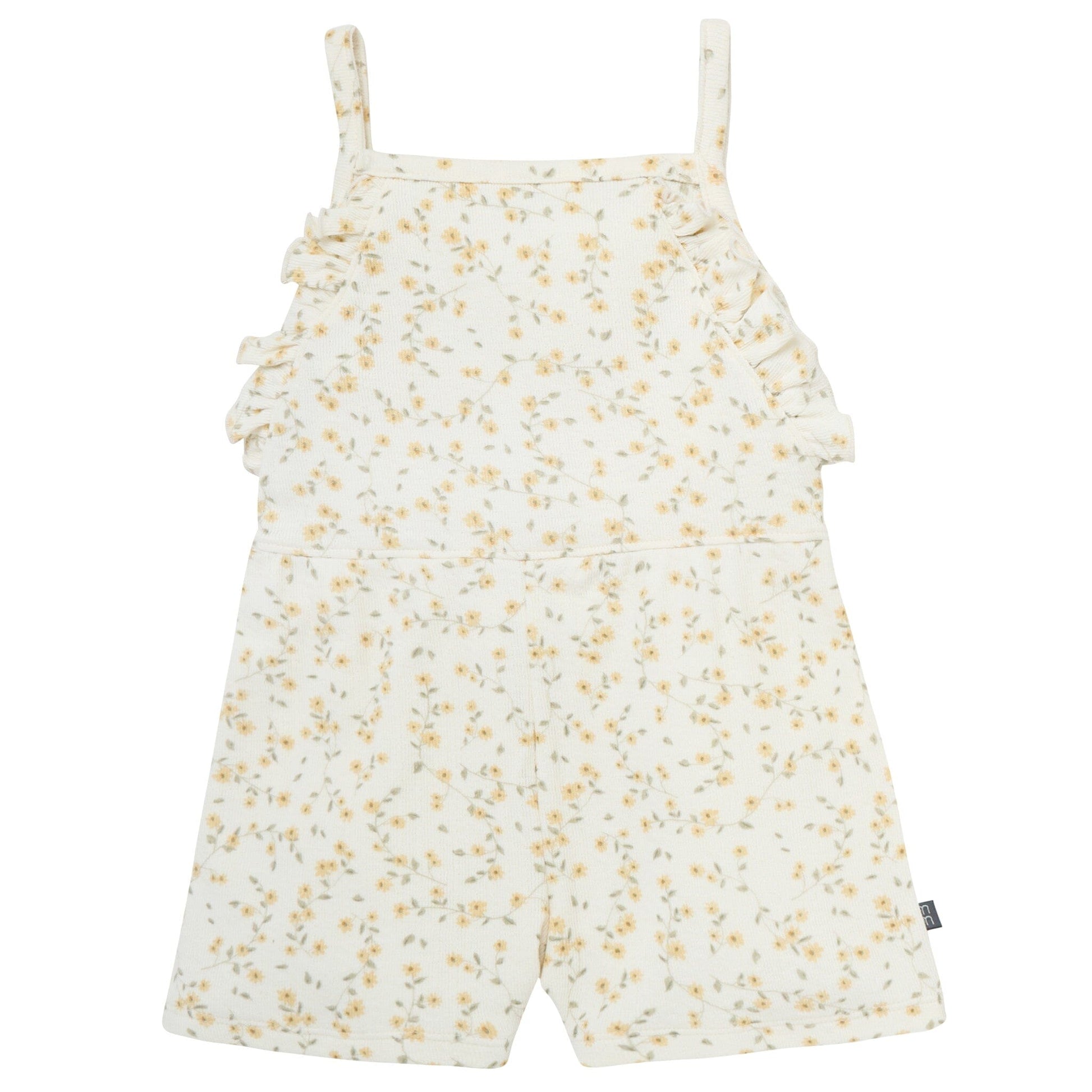 Infant & Toddler Girls Ivory Vines Ruffle Romper rompers Modern Moments™ by Gerber® 