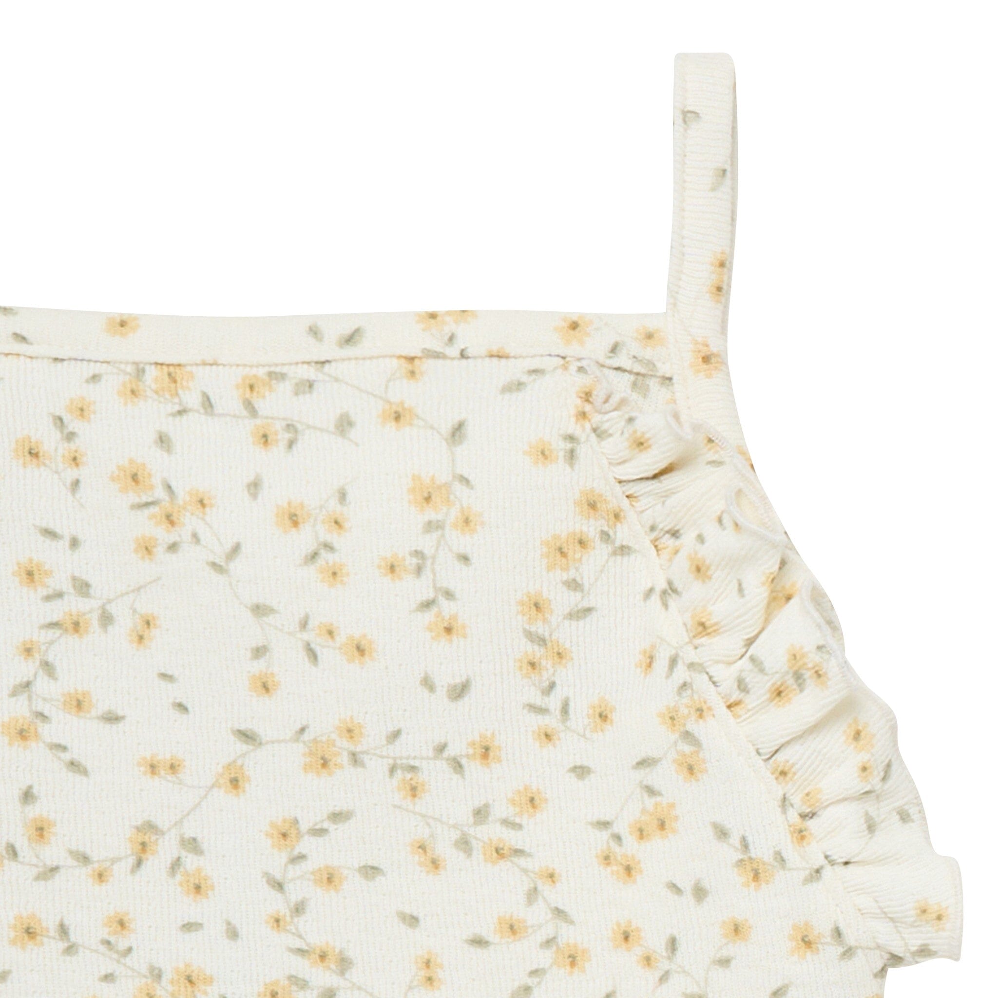 Infant & Toddler Girls Ivory Vines Ruffle Romper rompers Modern Moments™ by Gerber® 