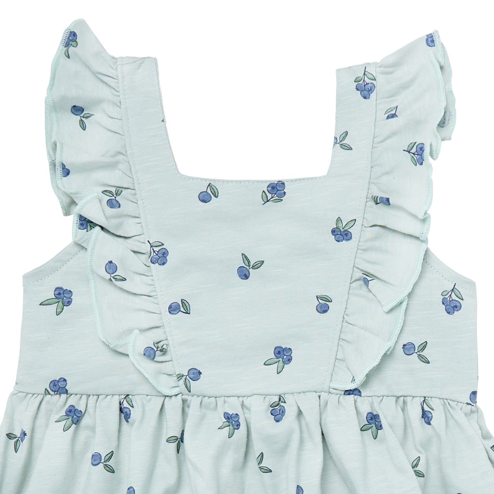 Infant & Toddler Girls Light Sky Blueberries Bow Back Dress dresses Modern Moments™ by Gerber® 