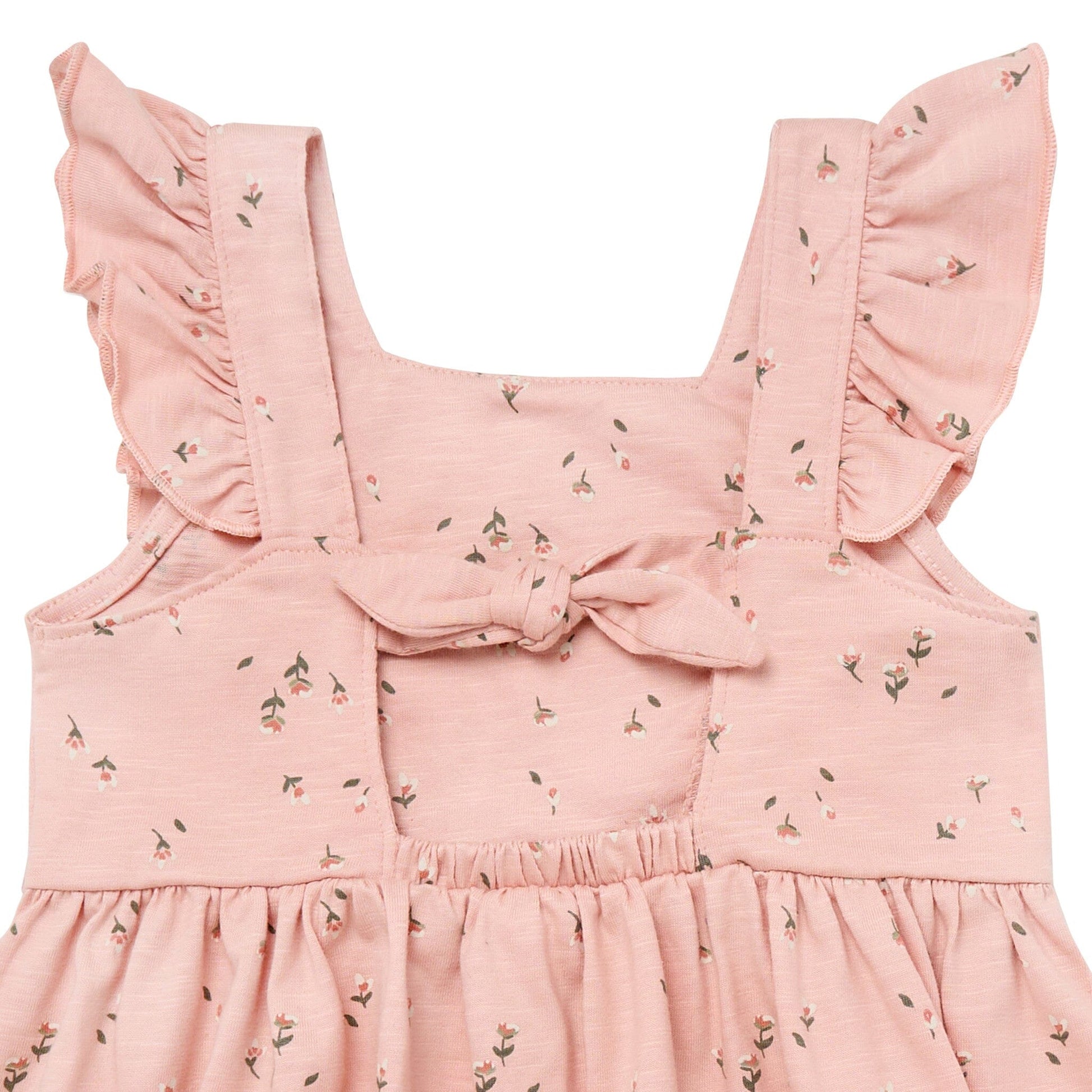 Infant & Toddler Girls Rose Tulips Bow Back Dress dresses Modern Moments™ by Gerber® 