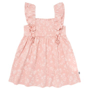 Infant & Toddler Girls Rose Wild Flowers Smocked Ruffle Dress dresses Modern Moments™ by Gerber® 