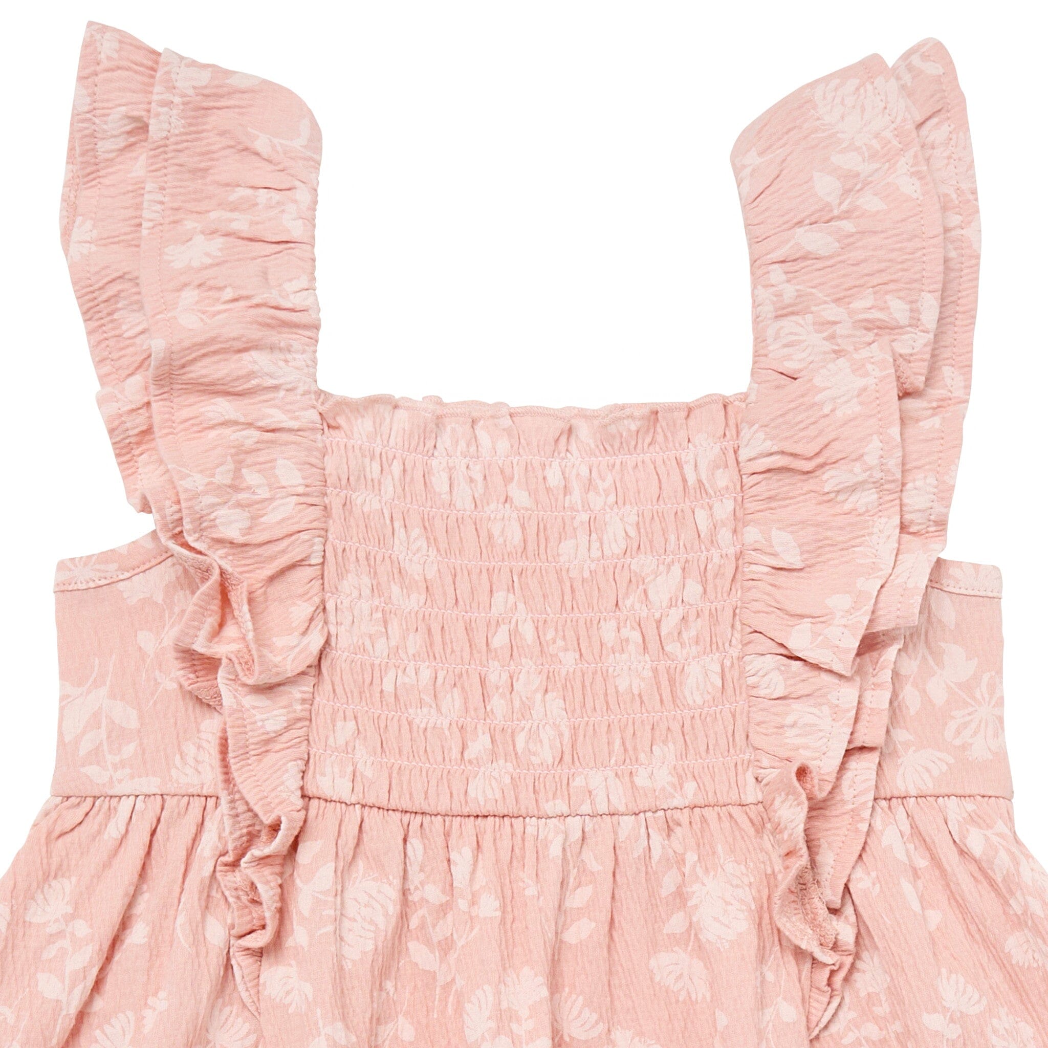 Infant & Toddler Girls Rose Wild Flowers Smocked Ruffle Dress dresses Modern Moments™ by Gerber® 