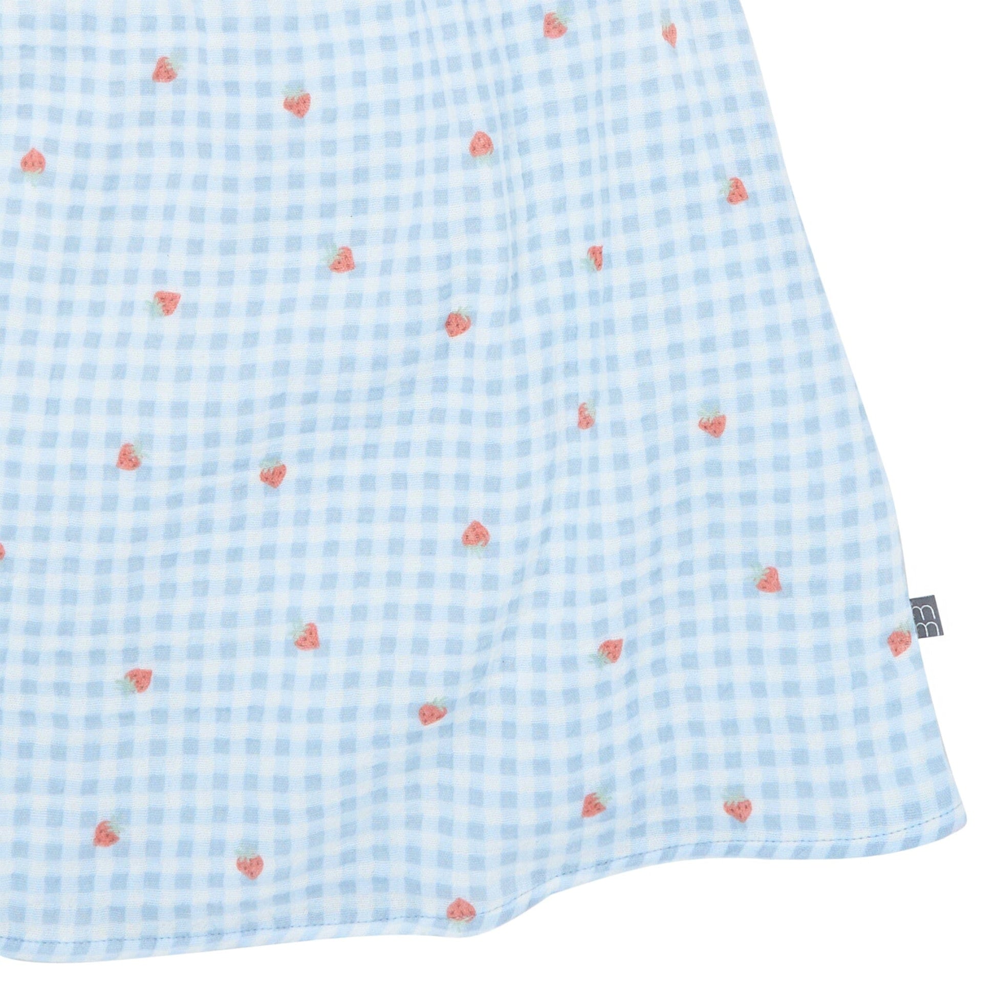 Infant & Toddler Girls Strawberry Gingham Puff Sleeve Dress dresses Modern Moments™ by Gerber® 