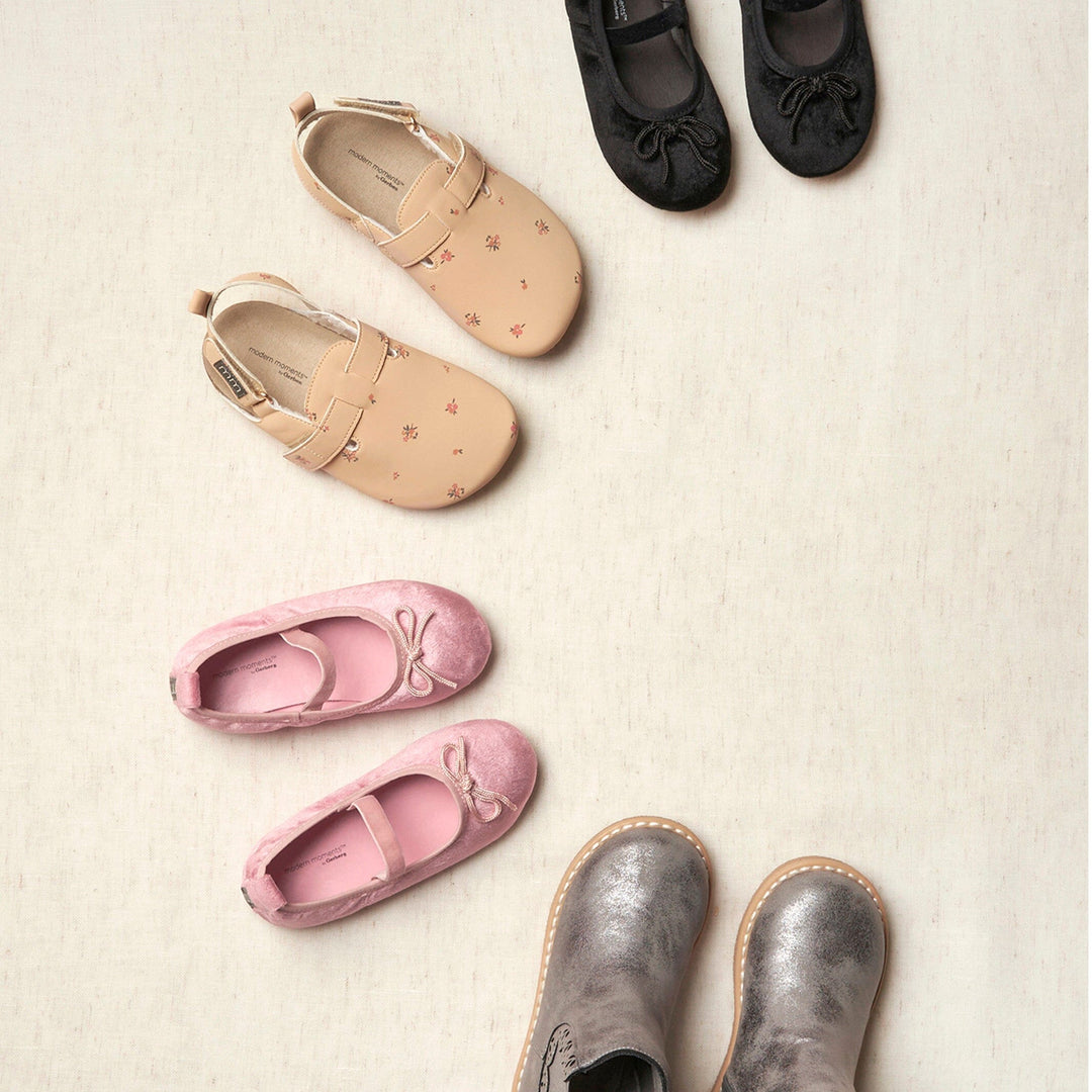 Black Dress Shoes For Girls Gerber Baby Girls' Ballet Flats Soft