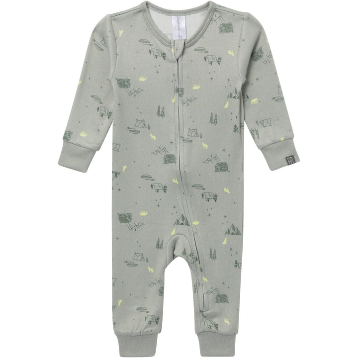 Baby Boys Mountain Gray Snug Fitting Footless Pajamas Sleepwear Gerber® 