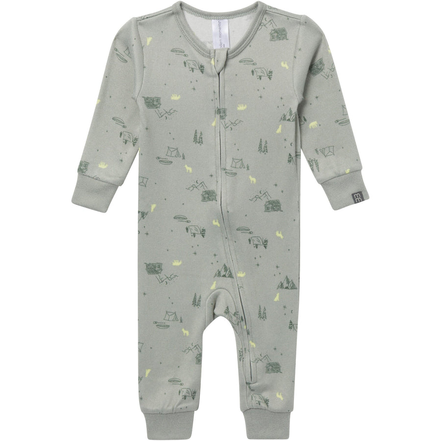 Baby Boys Mountain Gray Snug Fitting Footless Pajamas Sleepwear Gerber® 