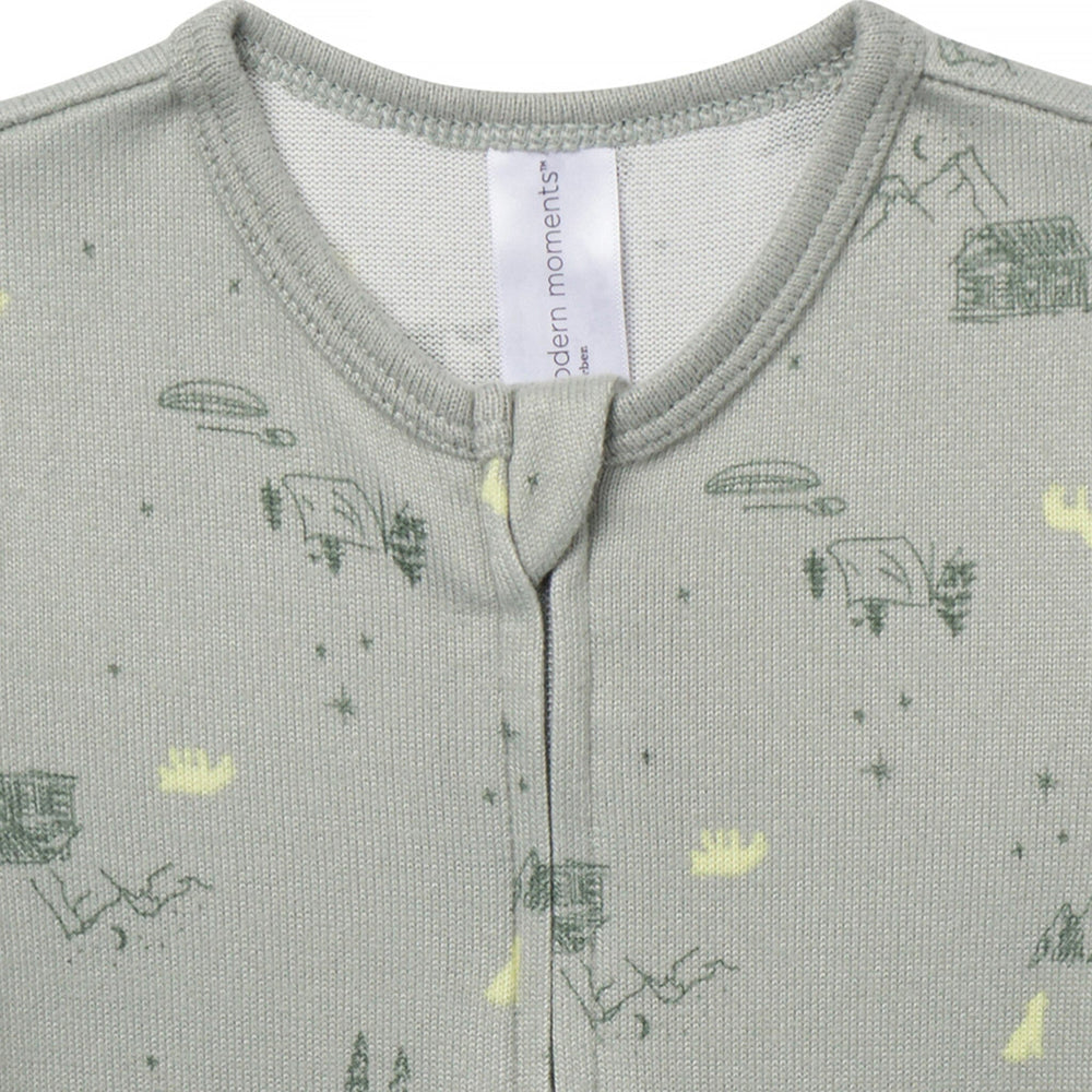 Baby Boys Mountain Gray Snug Fitting Footless Pajamas Sleepwear Gerber® 