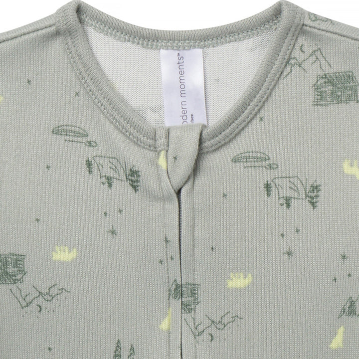 Baby Boys Mountain Gray Snug Fitting Footless Pajamas Sleepwear Gerber® 