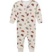 Baby Boys Western Cowboy Snug Fitting Footless Pajamas Sleepwear Gerber® 