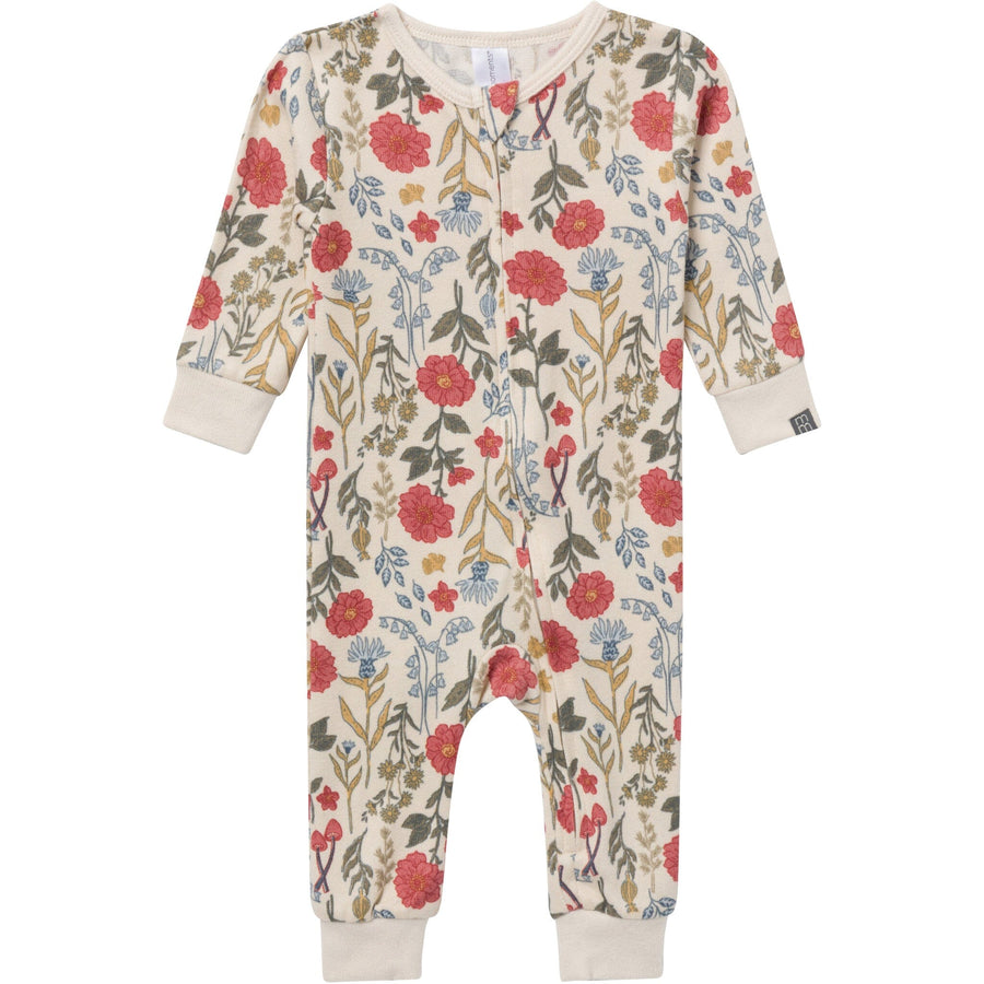 Baby Girls Off-White Snug Fitting Footless Pajamas Sleepwear Gerber® 