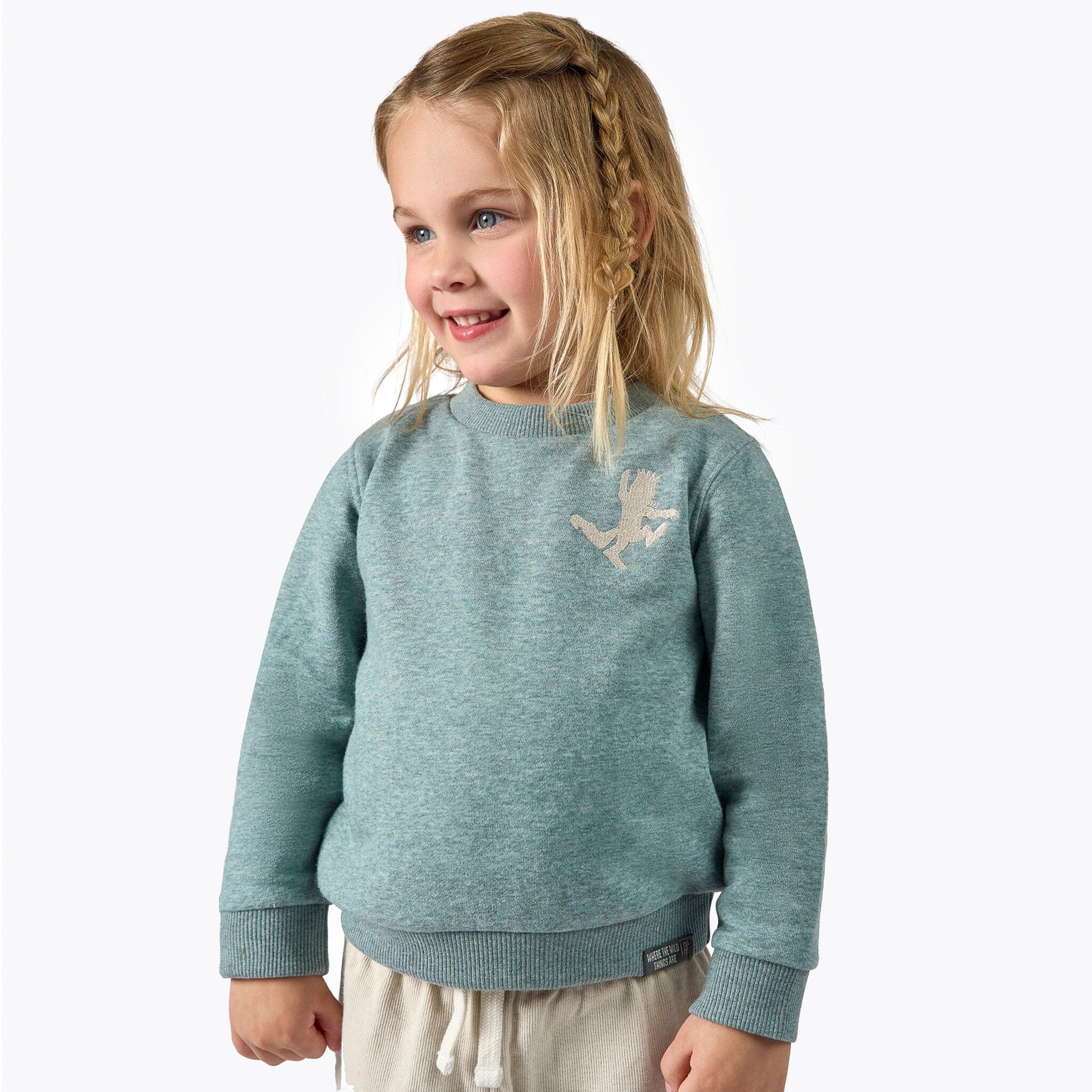 Baby & Toddler Neutral Blue Heather Where The Wild Things Are Sweatshirt Outerwear Modern Moments™ by Gerber® 