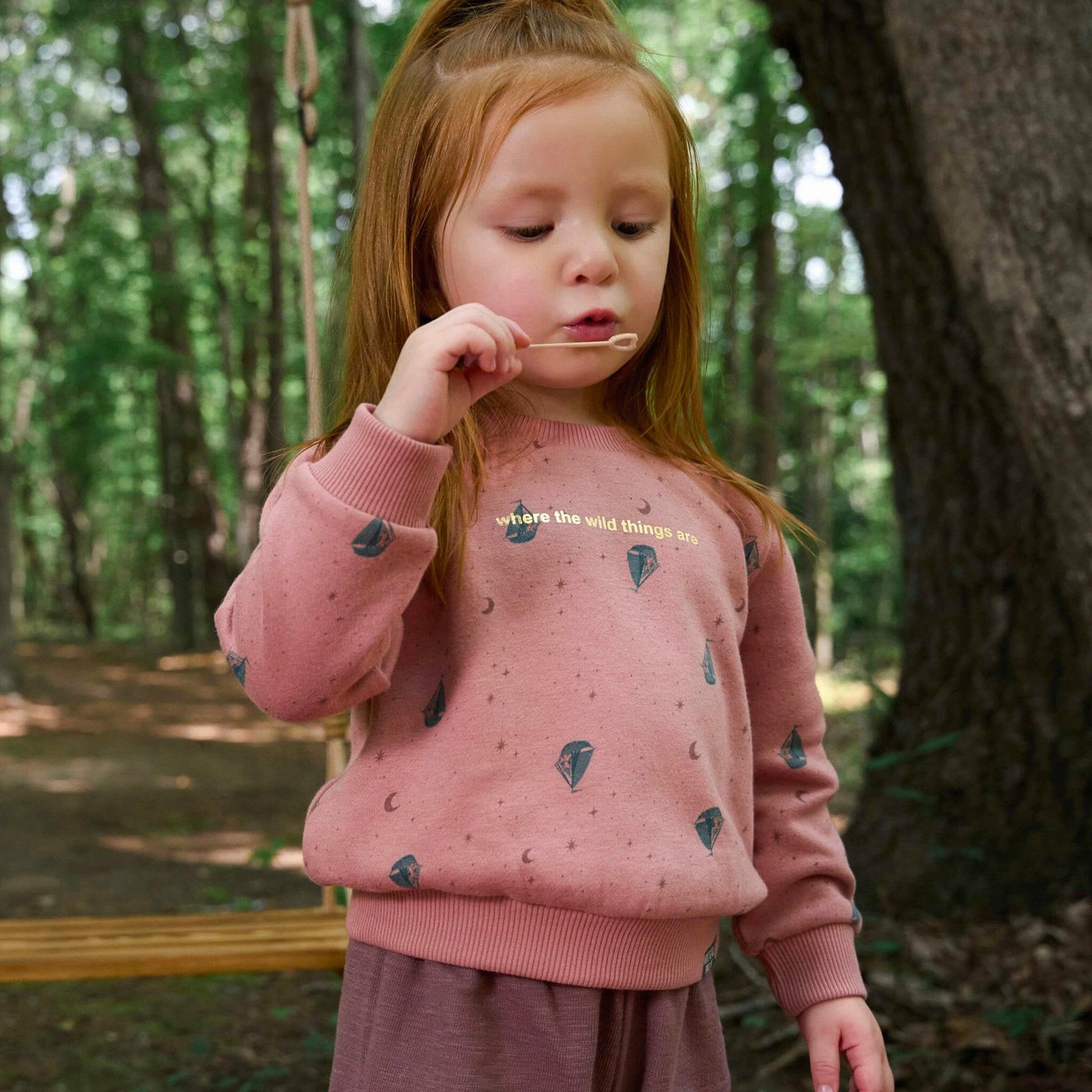 Baby & Toddler Neutral Dusty Rose Where The Wild Things Are Sweatshirt Outerwear Modern Moments™ by Gerber® 