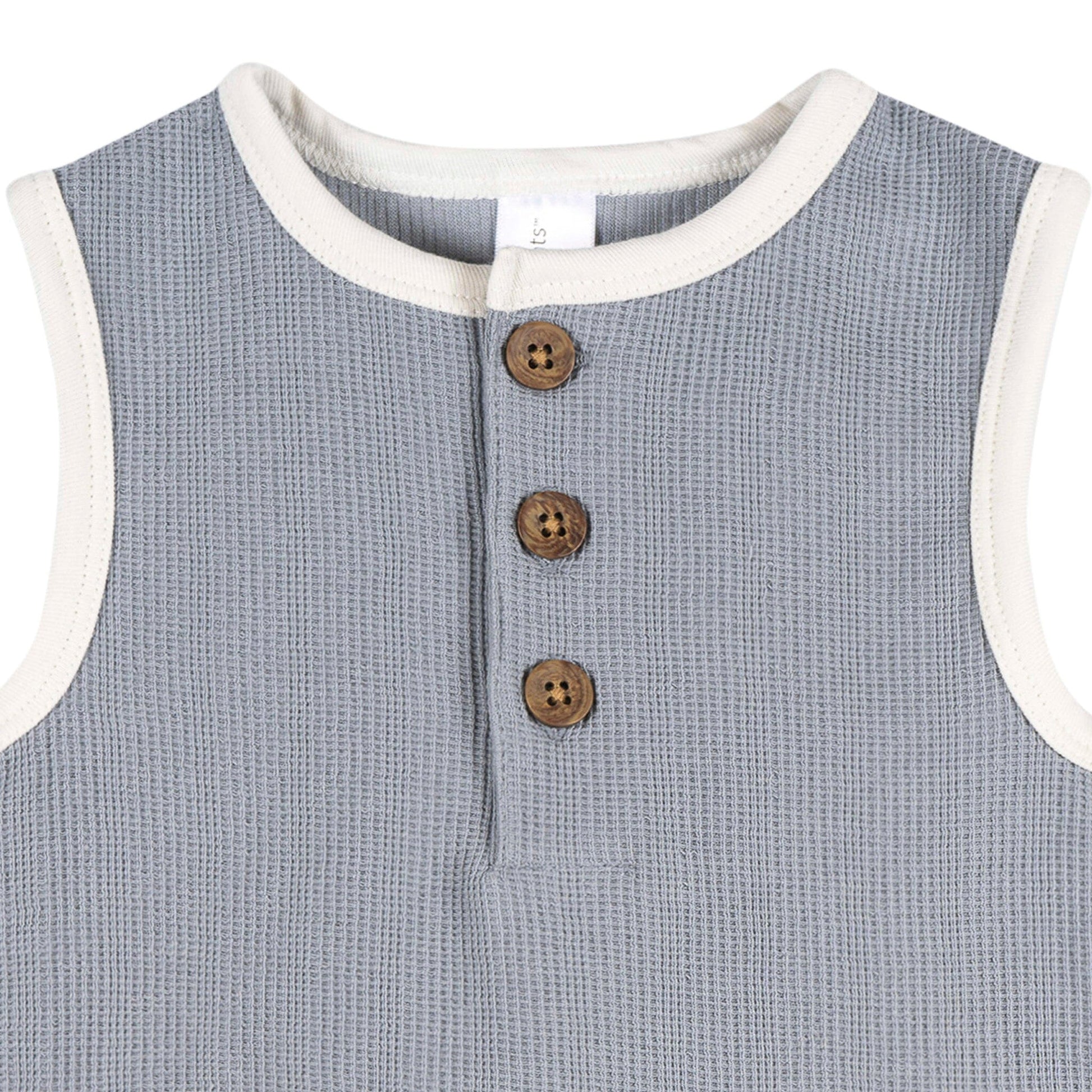 Baby Boys Weathervane Henley Romper Rompers Modern Moments™ by Gerber® 