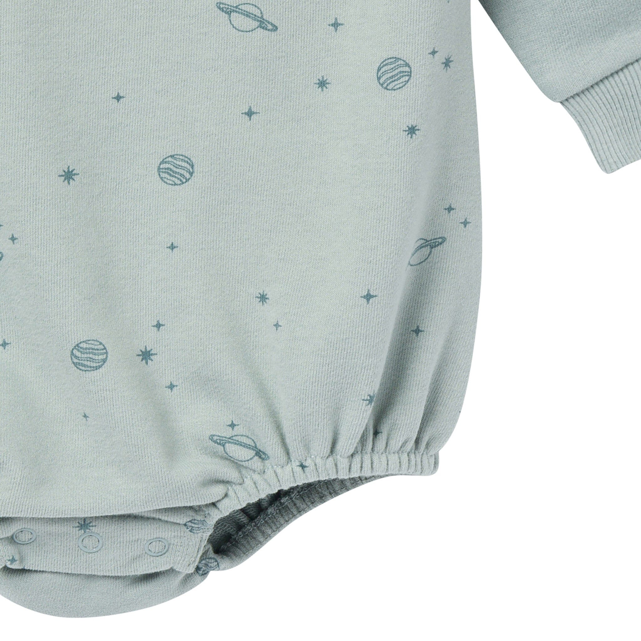 Baby Boys Slate Galaxy Bubble Romper Rompers Modern Moments™ by Gerber® 