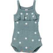 Baby & Toddler Girls Teal Jersey Sunsuit