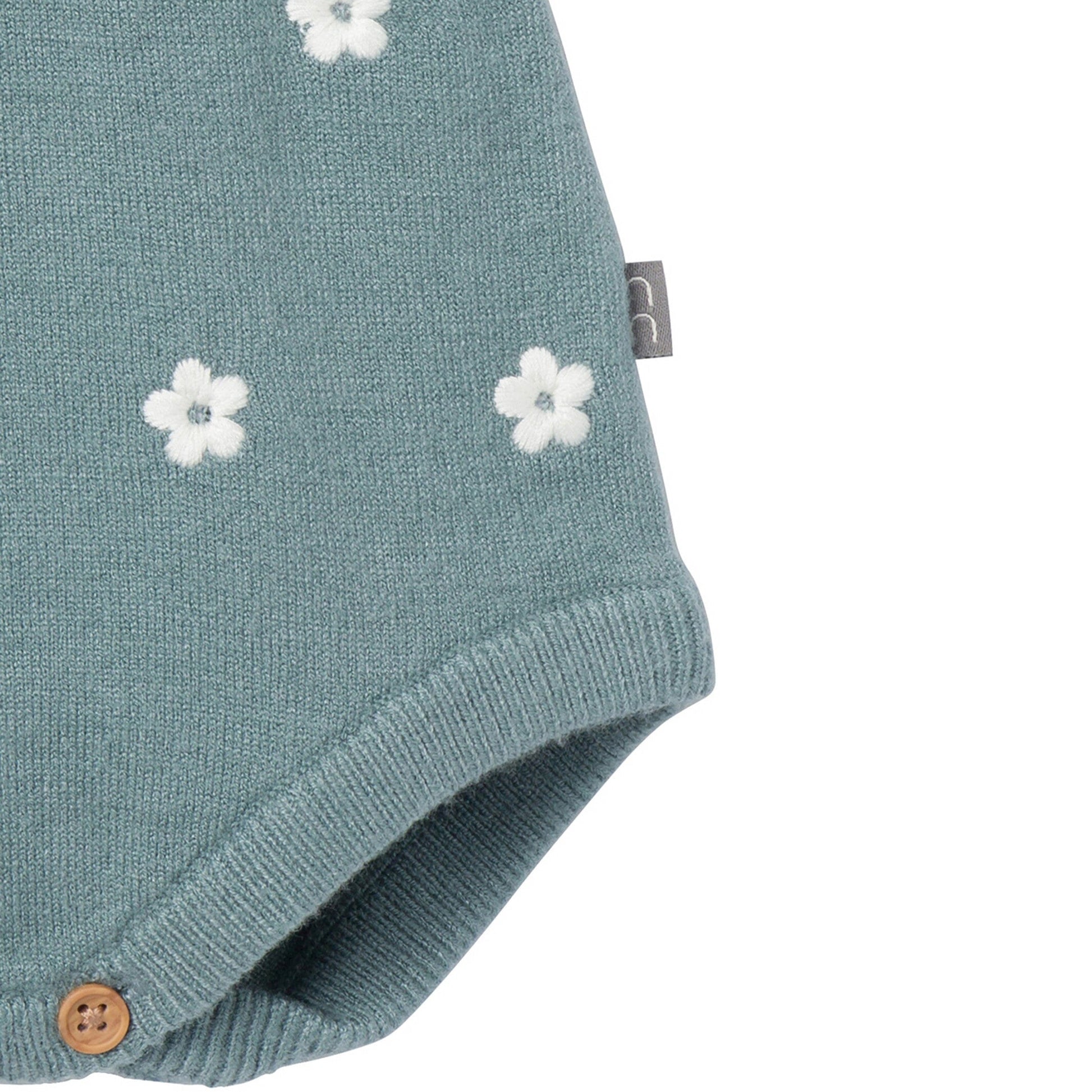 Baby & Toddler Girls Teal Jersey Sunsuit