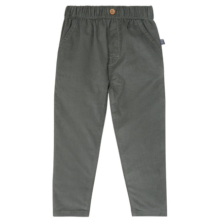 Boys Dark Grey Corduroy Pants