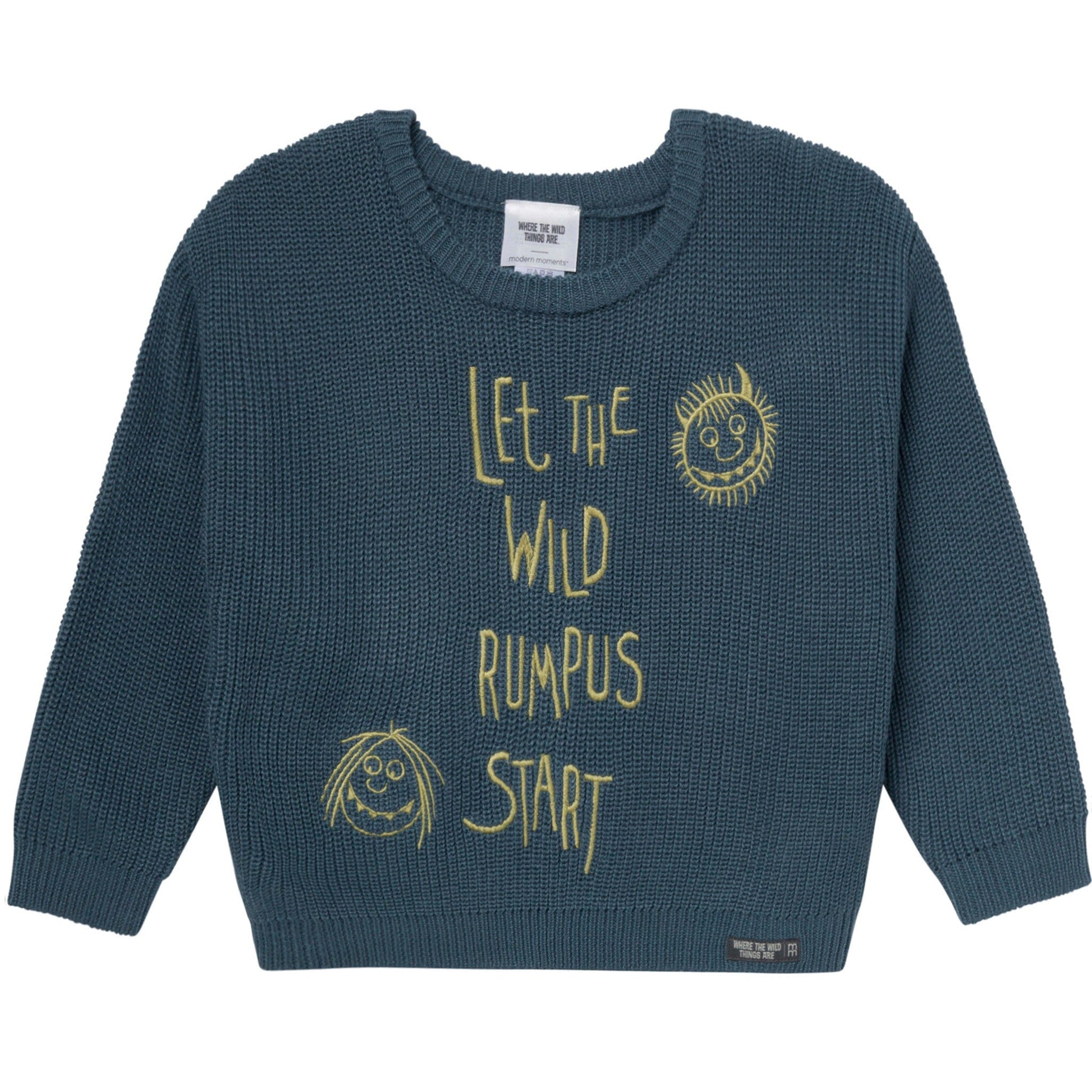 Infant & Toddler Neutral Dark Blue Where The Wild Things Are Sweater Outerwear Modern Moments™ by Gerber® 