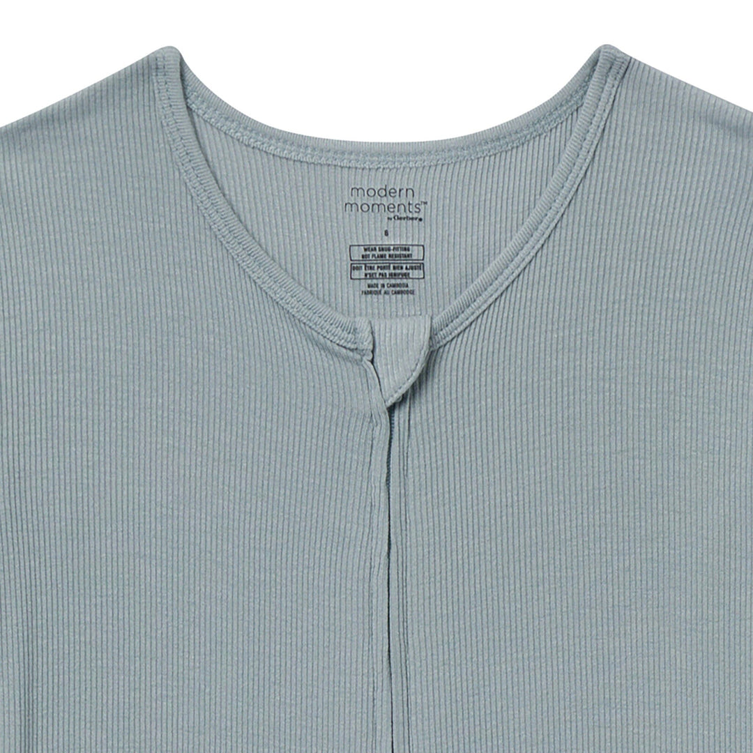 2-Pack Baby Neutral Blue Viscose Snug Fitting Footless Pajamas Sleepwear Gerber® 