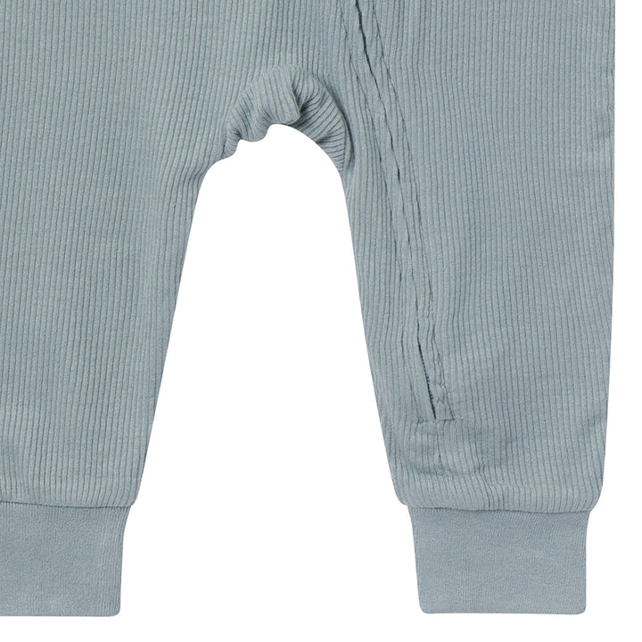 2-Pack Baby Neutral Blue Viscose Snug Fitting Footless Pajamas Sleepwear Gerber® 