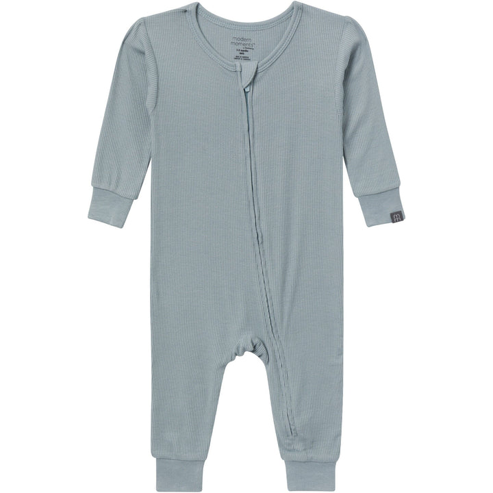 2-Pack Baby Neutral Blue Viscose Snug Fitting Footless Pajamas Sleepwear Gerber® 