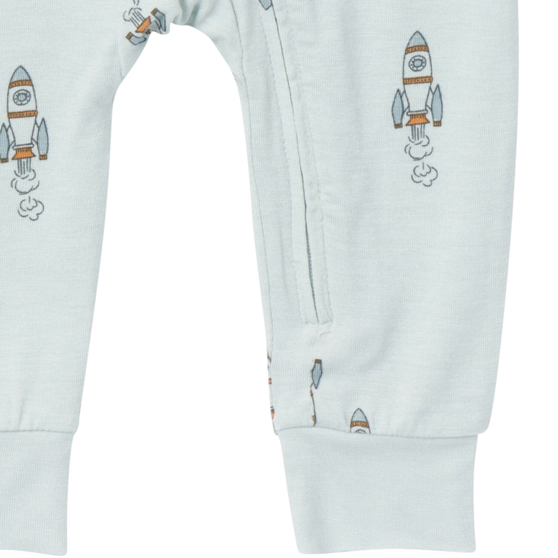 2-Pack Baby & Toddler Boys Light Sky Spaceship Tight Fitting Footless Pajamas sleepwear Modern Moments™ by Gerber® 