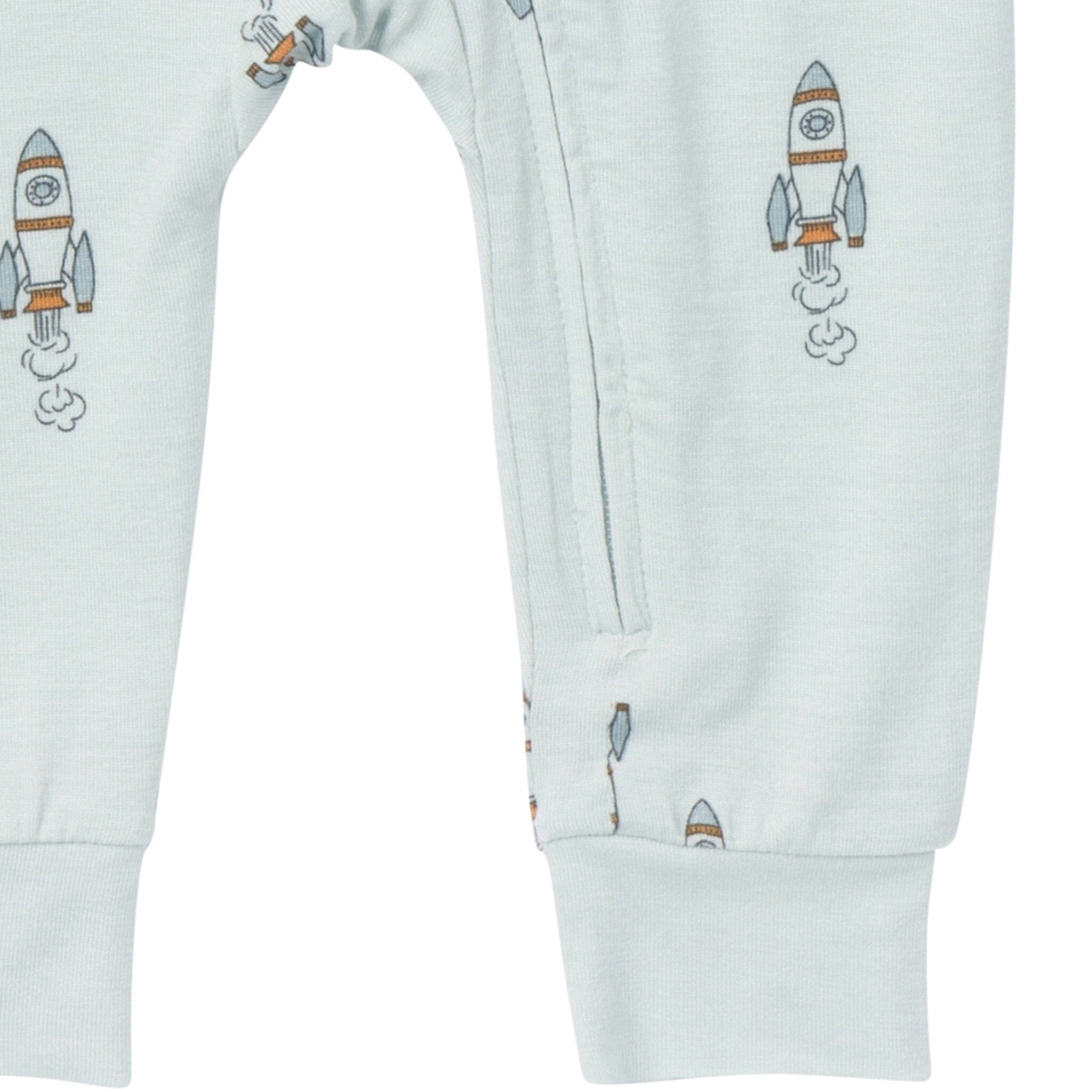 2-Pack Baby & Toddler Boys Light Sky Spaceship Tight Fitting Footless Pajamas sleepwear Modern Moments™ by Gerber® 