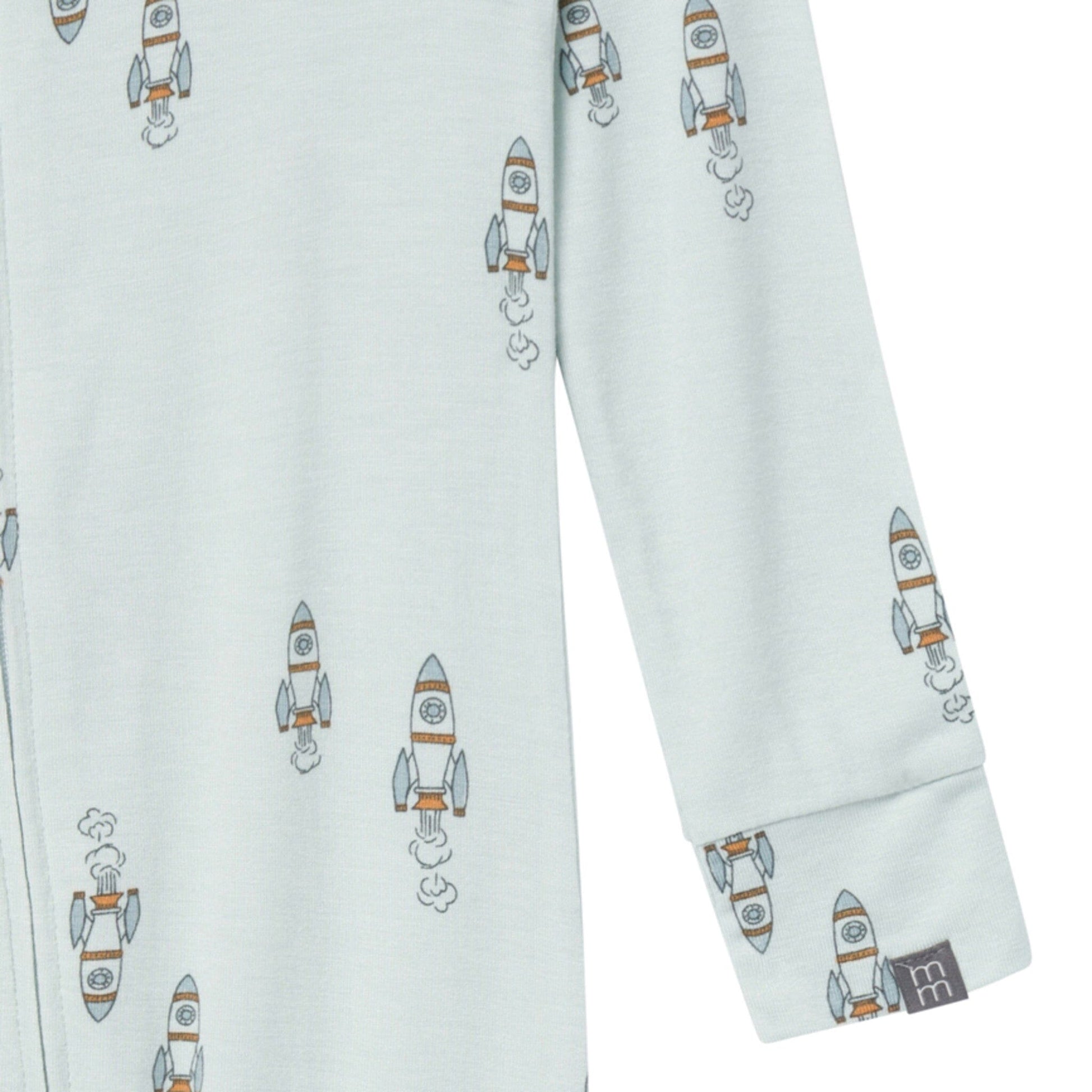 2-Pack Baby & Toddler Boys Light Sky Spaceship Tight Fitting Footless Pajamas sleepwear Modern Moments™ by Gerber® 