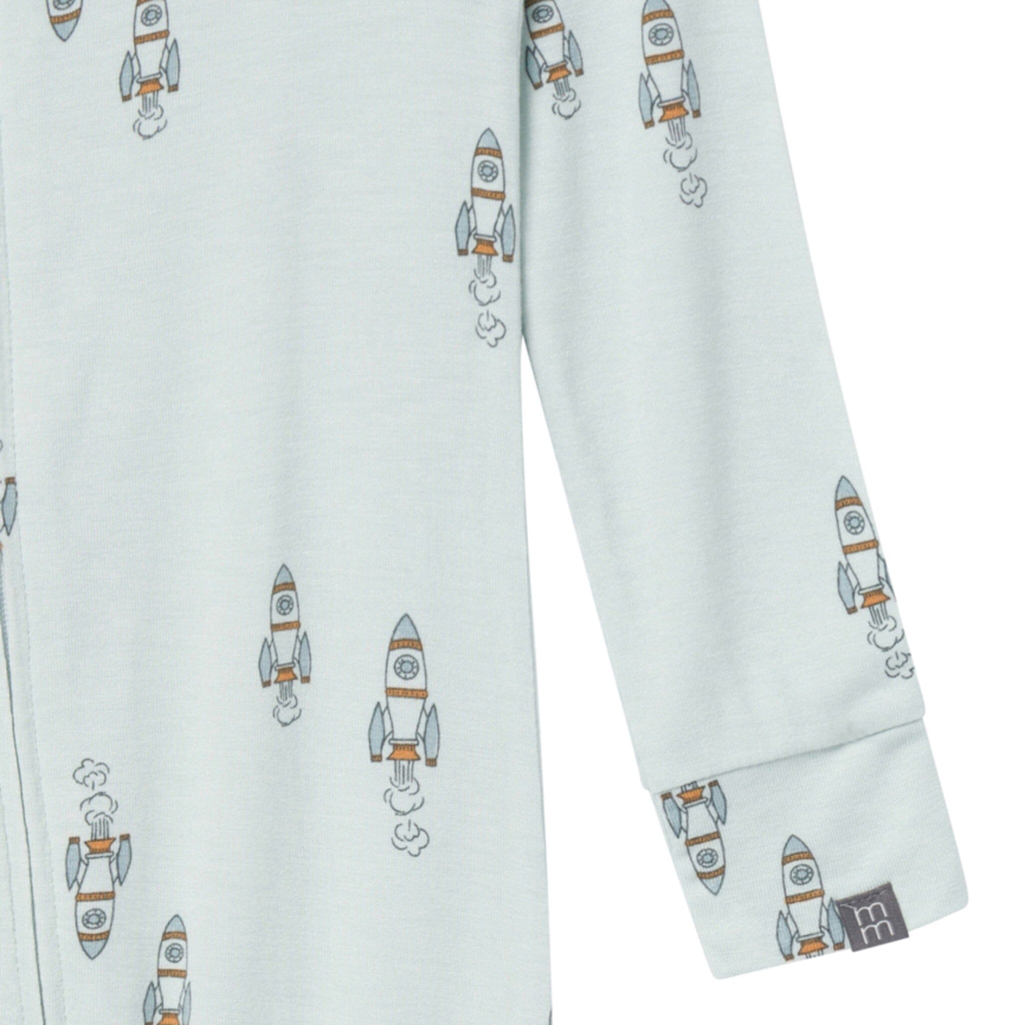 2-Pack Baby & Toddler Boys Light Sky Spaceship Tight Fitting Footless Pajamas sleepwear Modern Moments™ by Gerber® 