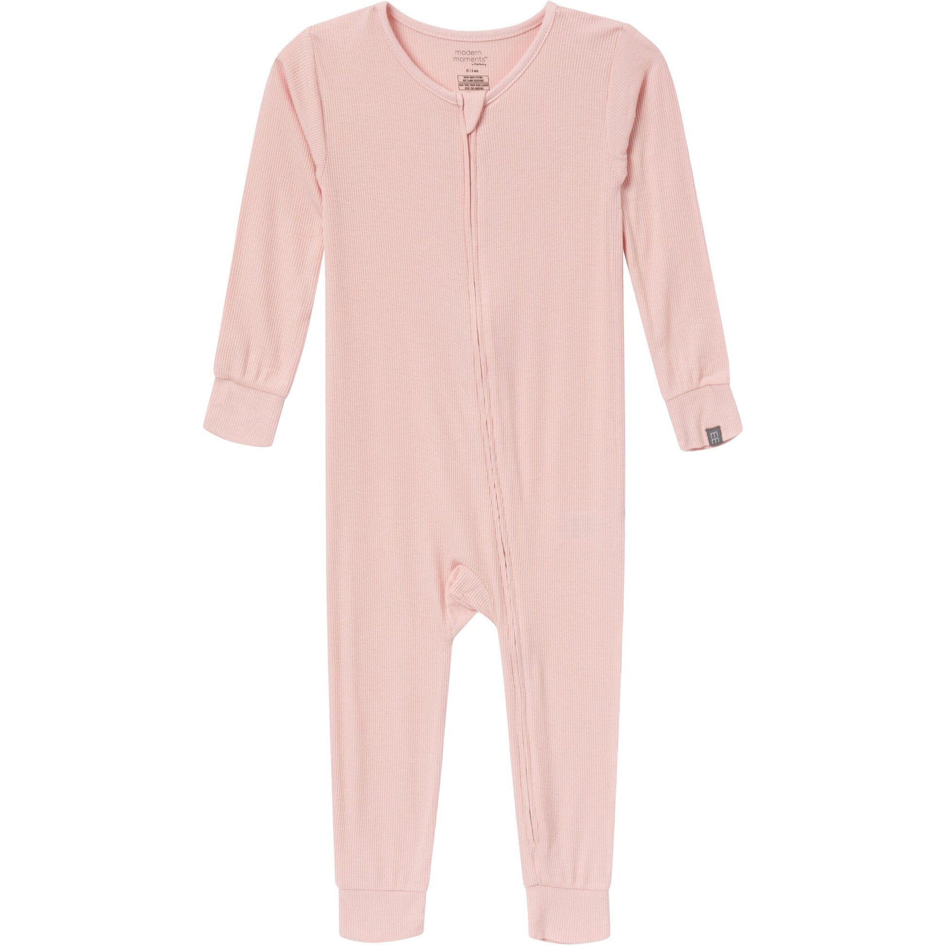 2-Pack Baby & Toddler Girls Dark Teal Rose Tight Fitting Footless Pajamas sleepwear Modern Moments™ by Gerber® 