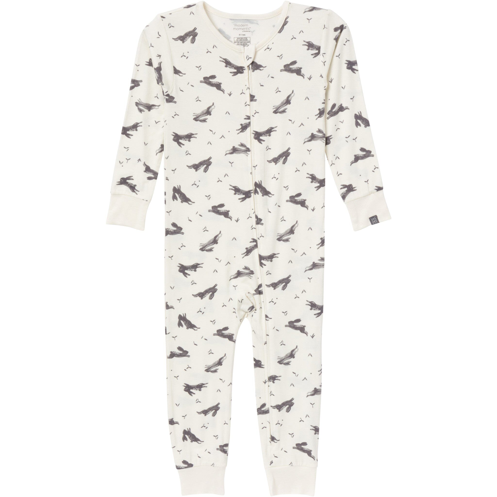 2-Pack Baby & Toddler Neutral Blue Plaid Tight Fitting Footless Pajamas sleepwear Modern Moments™ by Gerber® 