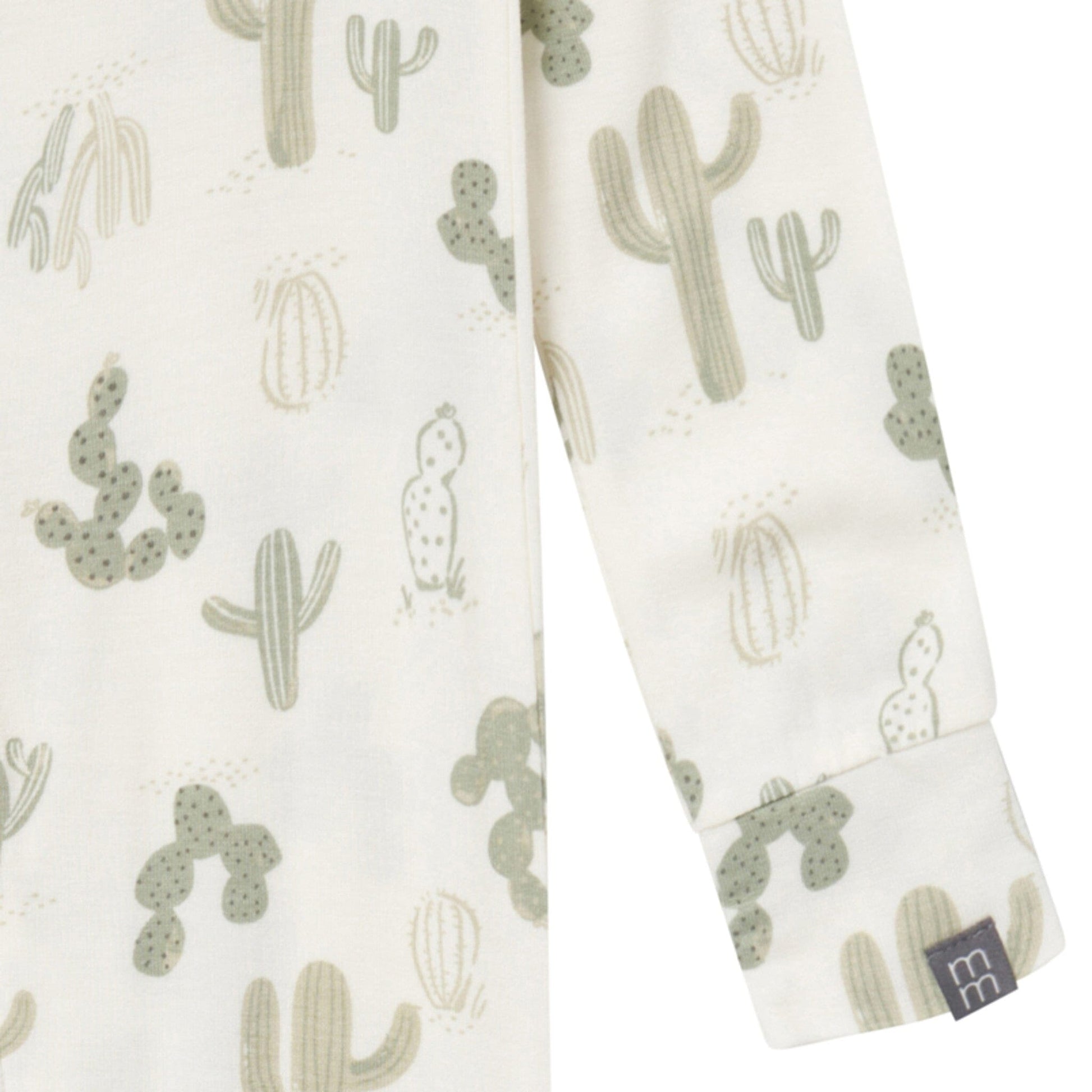 2-Pack Baby & Toddler Neutral Ivory Cactus Tight Fitting Footless Pajamas sleepwear Modern Moments™ by Gerber® 