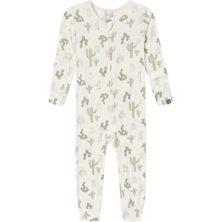 2-Pack Baby & Toddler Neutral Ivory Cactus Viscose Snug Fit Footless Pajamas