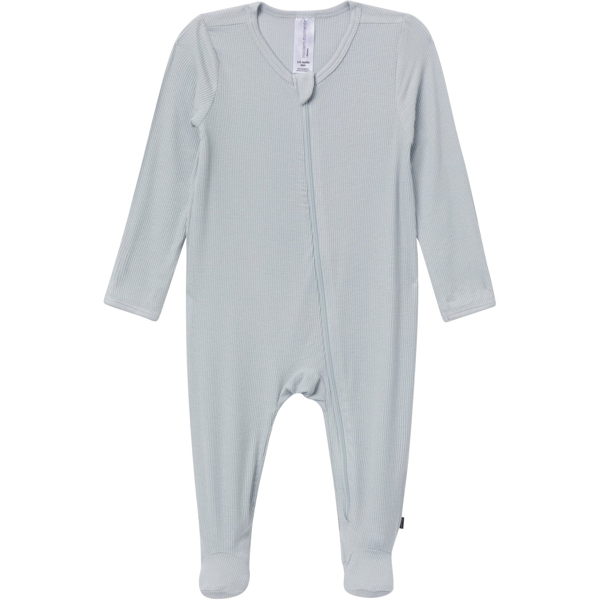 2-Pack Baby Boys Blue and Off-White Sleep 'N Play Sleepwear Gerber® 