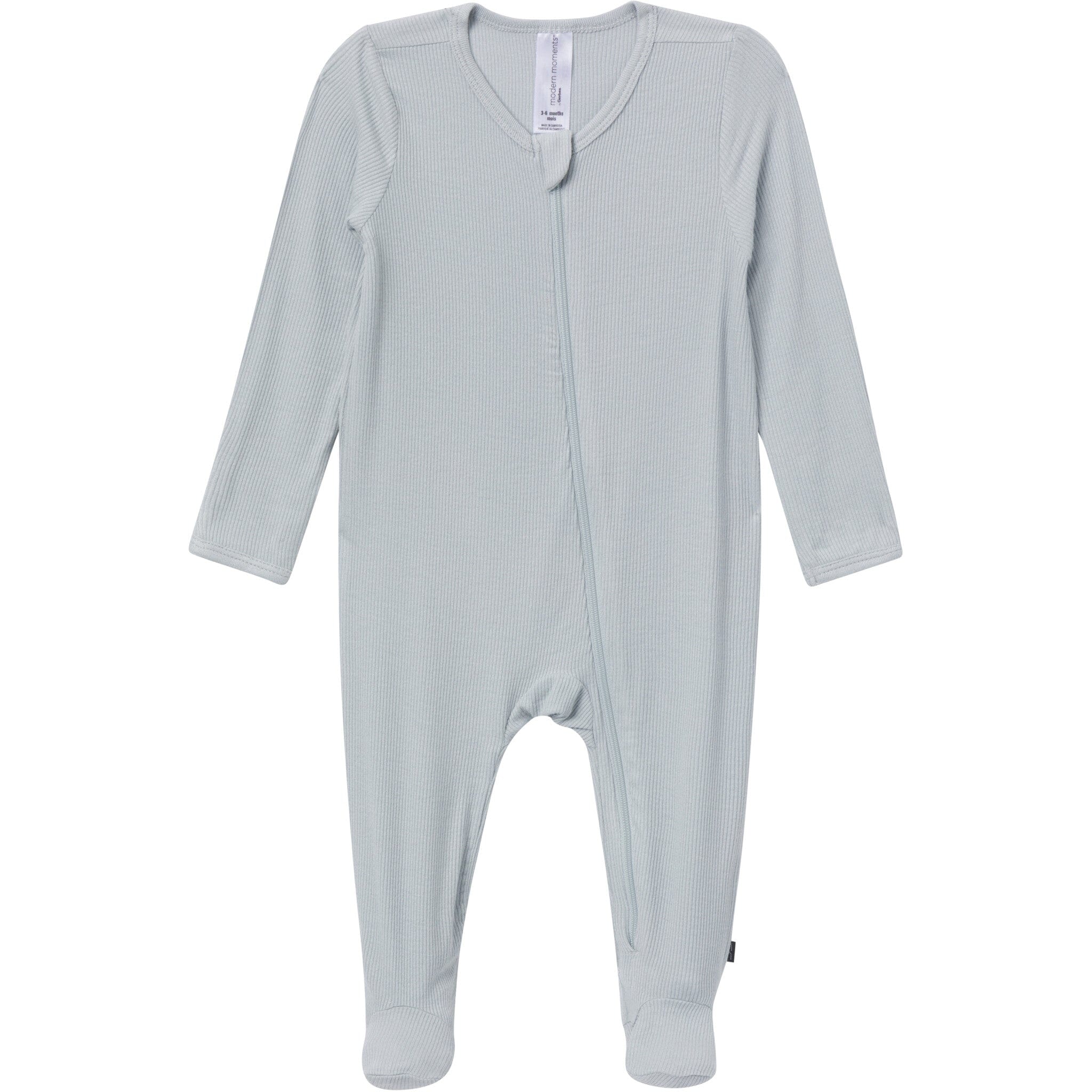 2-Pack Baby Boys Blue and Off-White Sleep 'N Play Sleepwear Gerber® 