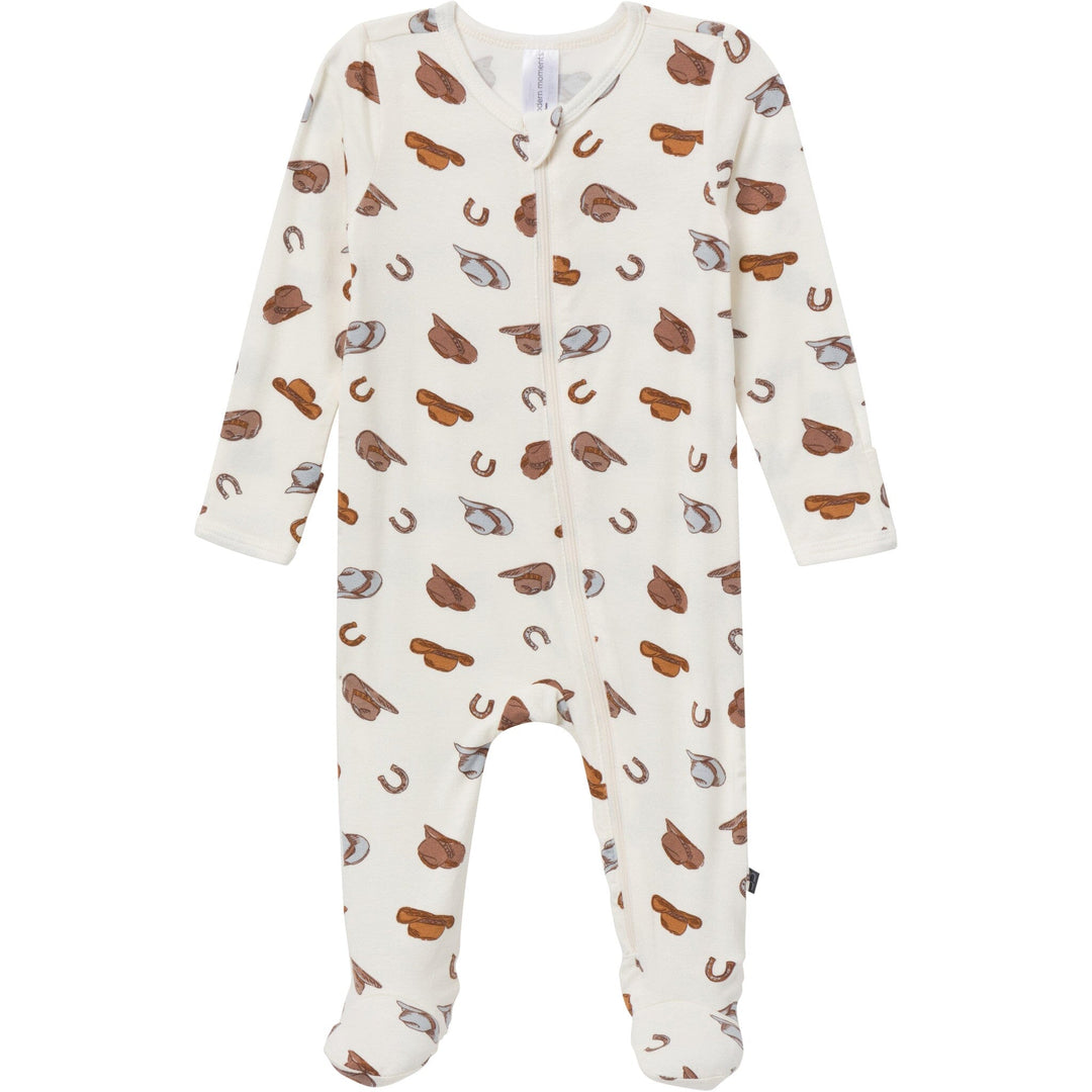 2-Pack Baby Boys Blue and Off-White Sleep 'N Play Sleepwear Gerber® 