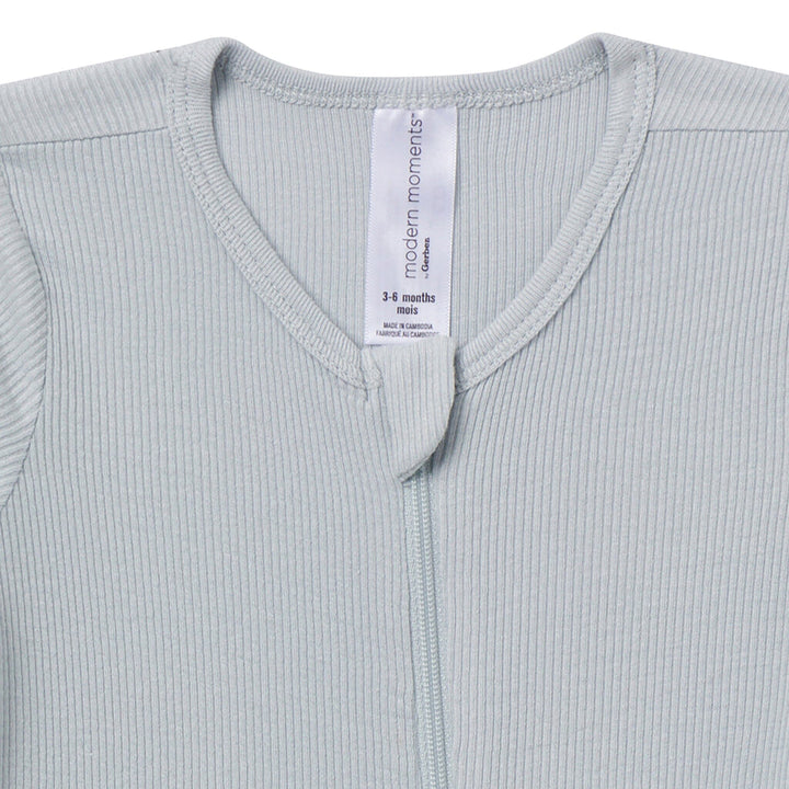 2-Pack Baby Boys Blue and Off-White Sleep 'N Play Sleepwear Gerber® 