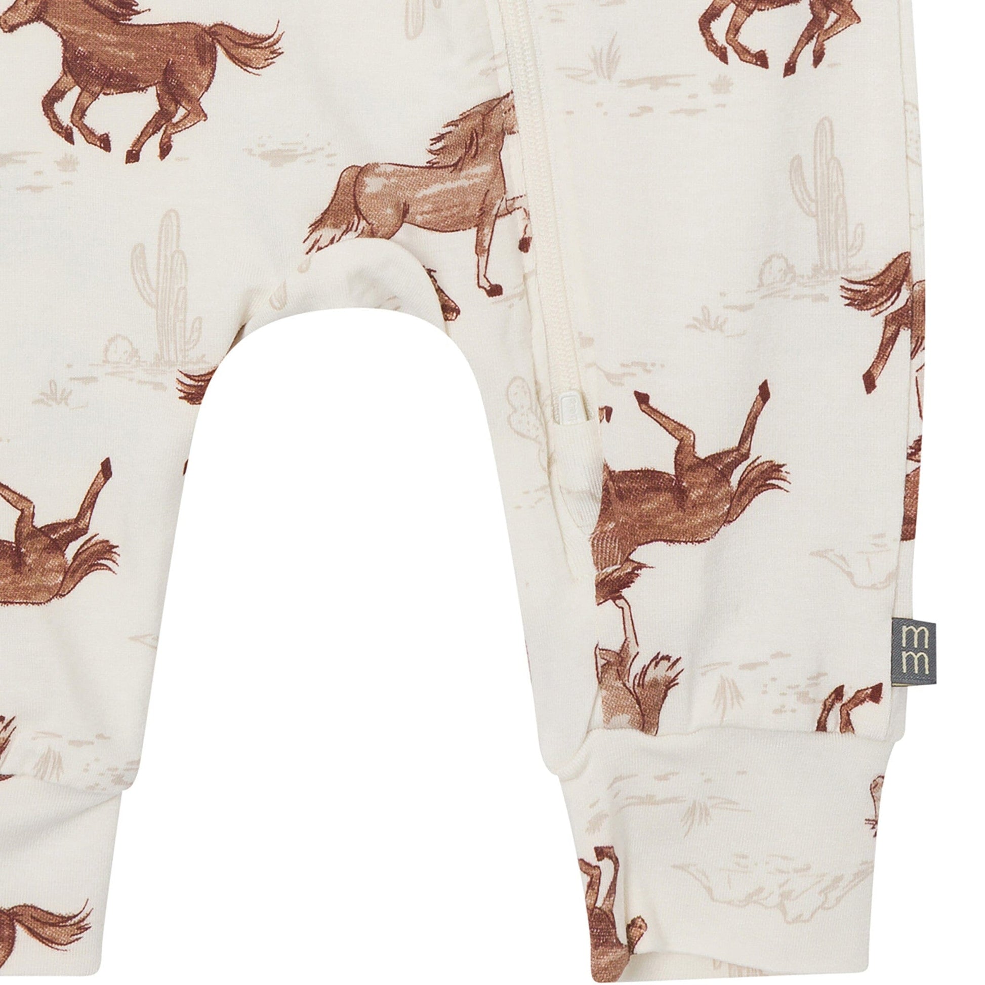 2-Pack Baby Boys Wild Horses Footless Pajamas Sleepwear Modern Moments™ by Gerber® 