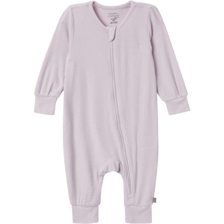 2-Pack Baby Girls Ivory Seashells Zip Front Viscose Rompers