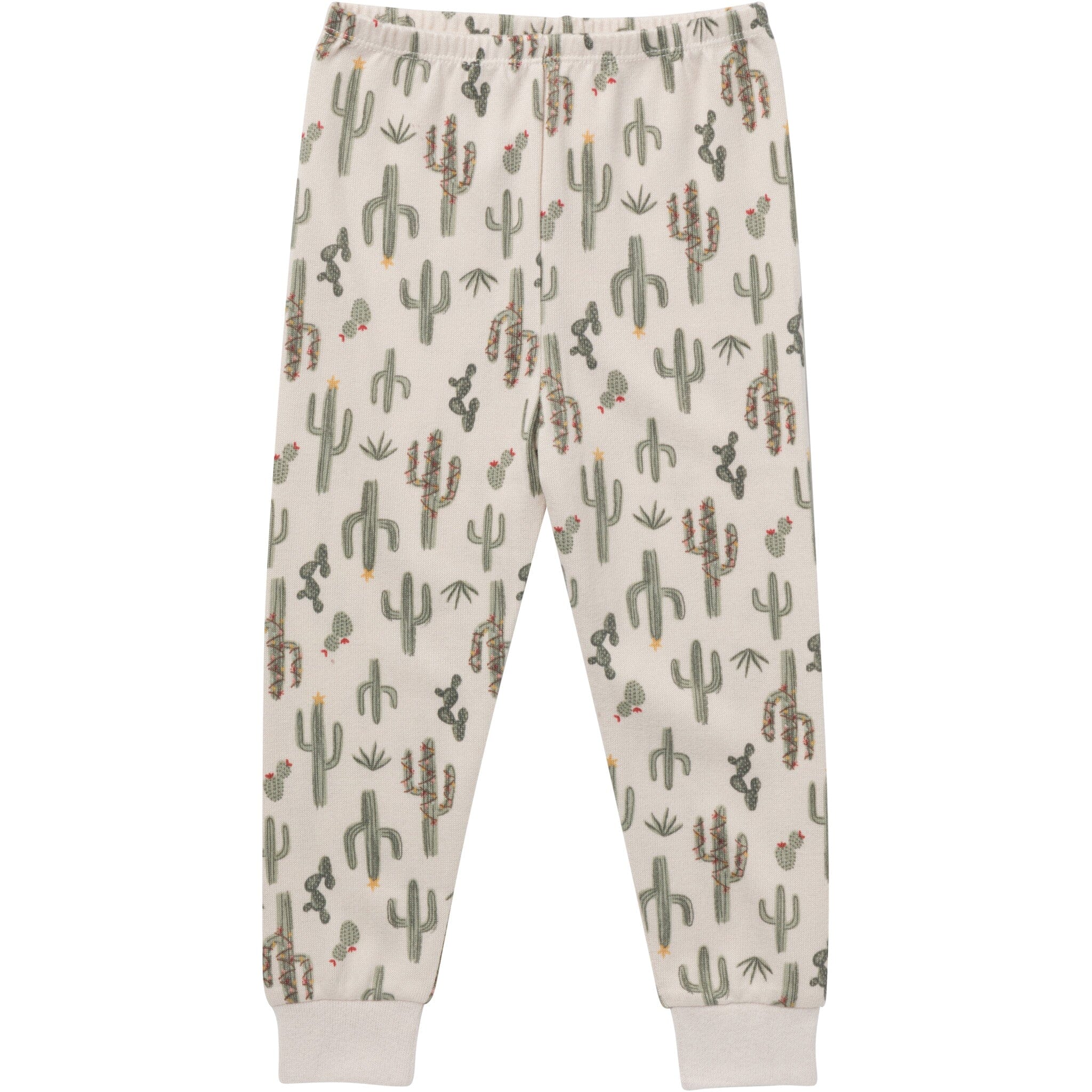 2-Piece Baby Neutral Christmas Cactus Snug Fitting Footless Pajama Set Sleepwear Gerber® 